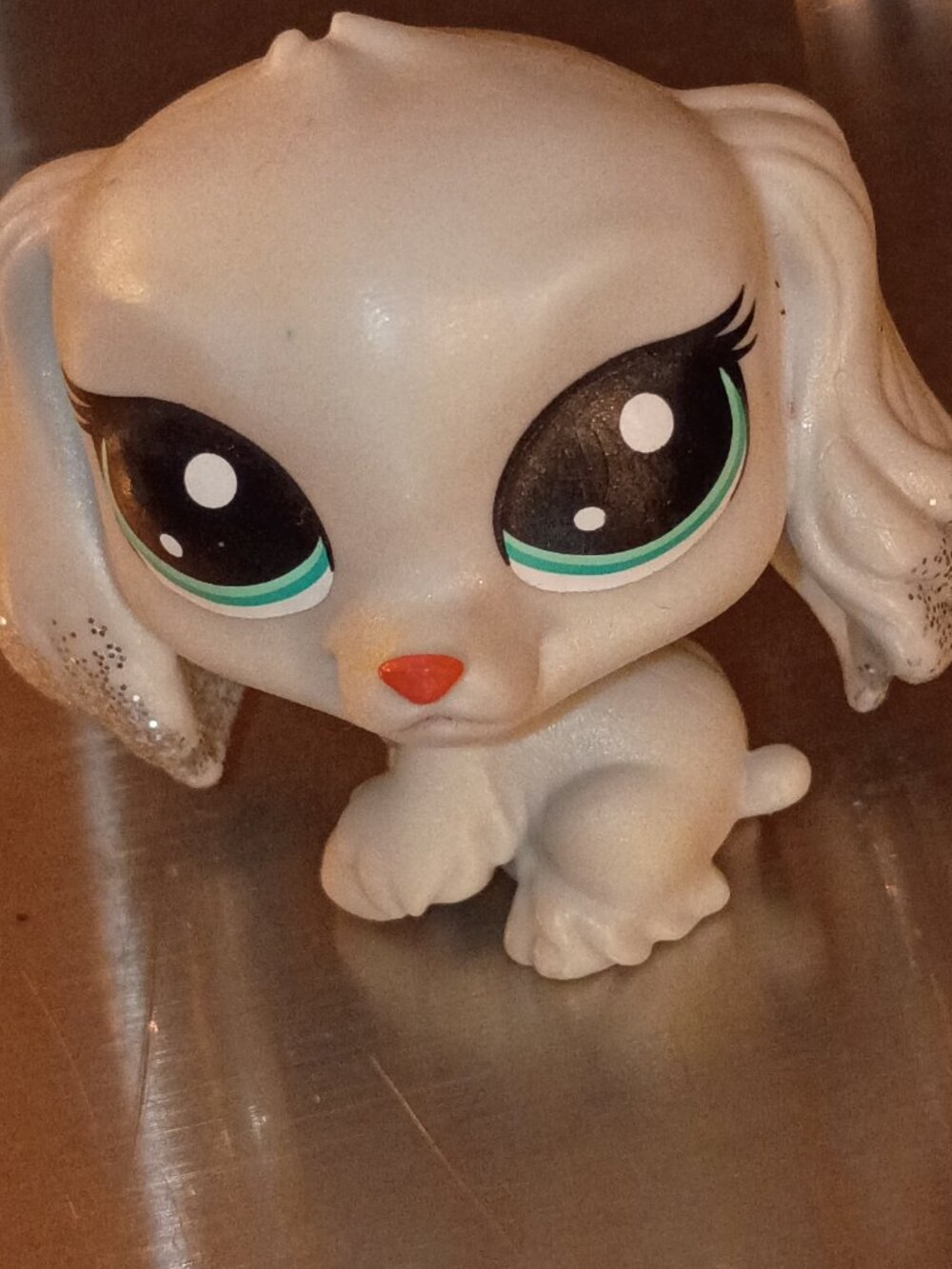 Littlest Pet Shop Tinsel Spanielton (#2-S14)